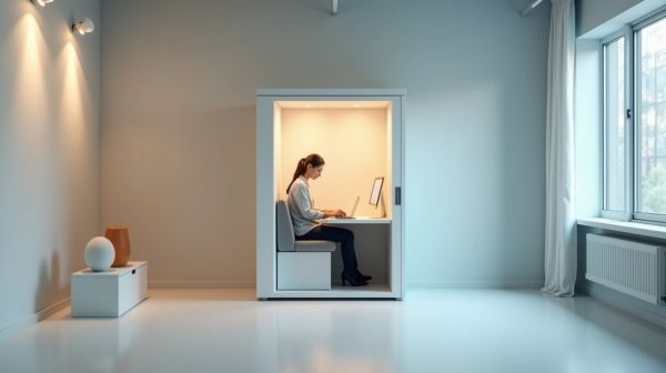 Améliorez votre productivité avec une cabine acoustique individuelle