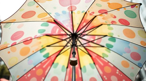Faites sensation avec un parapluie personnalisé à votre image