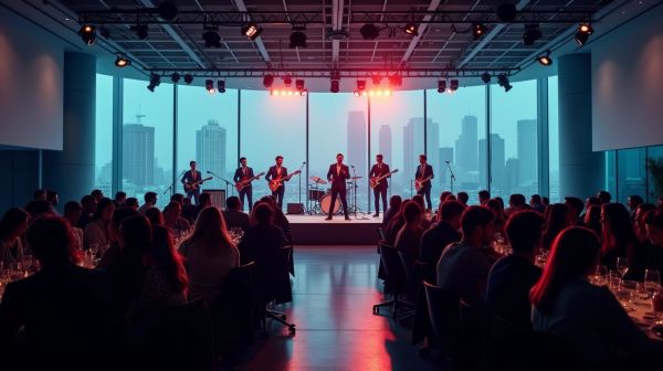 Renforcer l'engagement lors de votre soirée d'entreprise avec une animation musicale